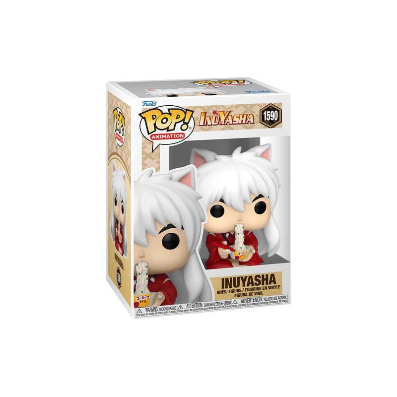 INUYASHA EATING INUYASHA POP ANIMATION VINYL FIGURINE 9 CM