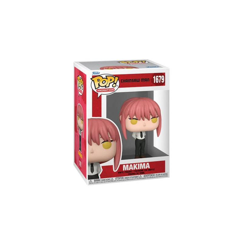 MAKIMA CHAINSAW MAN POP ANIMATION VINYL FIGURINE 9 CM