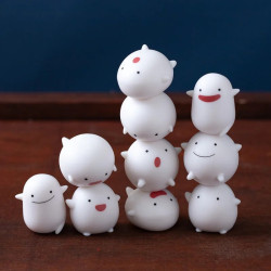 LE GARCON ET LE HERON SET FIGURINES NOSECHARA