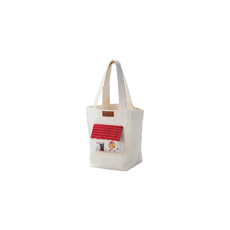 TOTE BAG JIJI AU MILIEU DES FLEURS