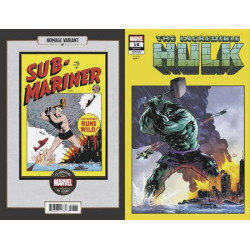 INCREDIBLE HULK  16 JAN BAZALDUA MARVEL 85TH HOMAGE VAR