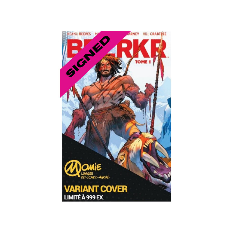 BRZRKR TOME 01 COUVERTURE MOMIE SIGNE PAR DAN MORA