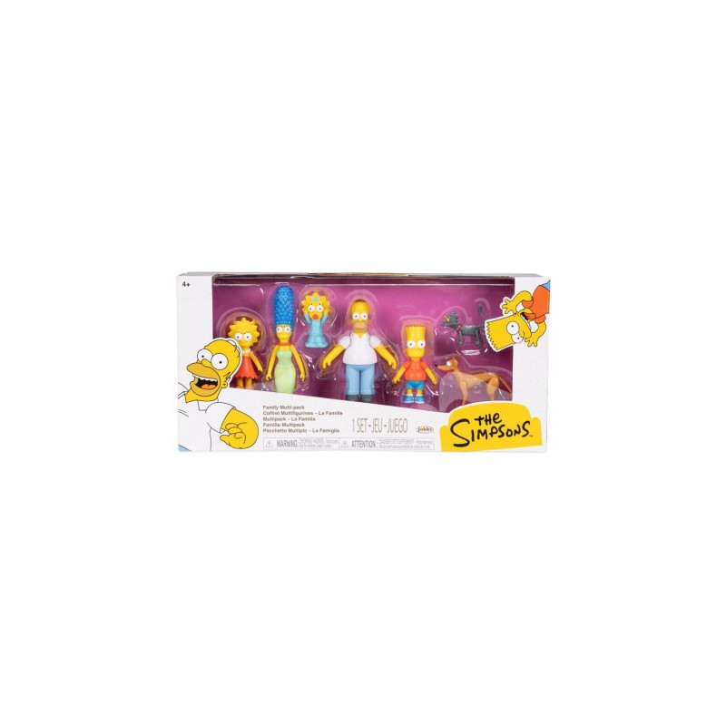 SIMPSONS PACK 7 FIGURINES