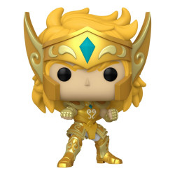 GOLD AQUARIUS HYOGA SAINT SEIYA POP ANIMATION FIGURINE 9 CM