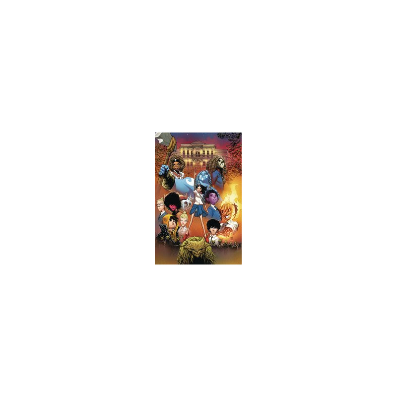 STRANGE ACADEMY OMNIBUS HC HUMBERTO RAMOS CVR 