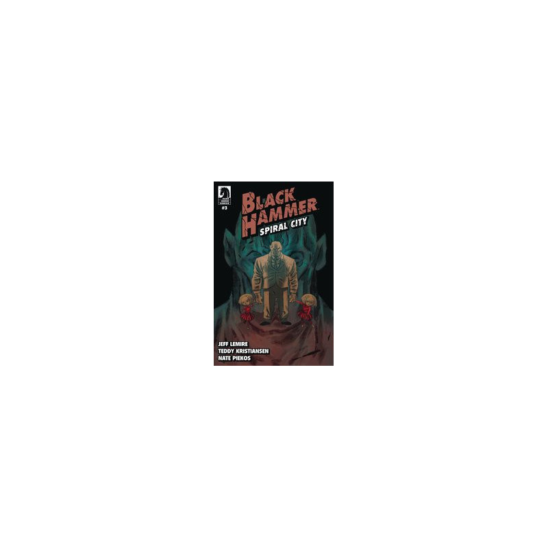 BLACK HAMMER SPIRAL CITY  3 CVR A KRISTIANSEN