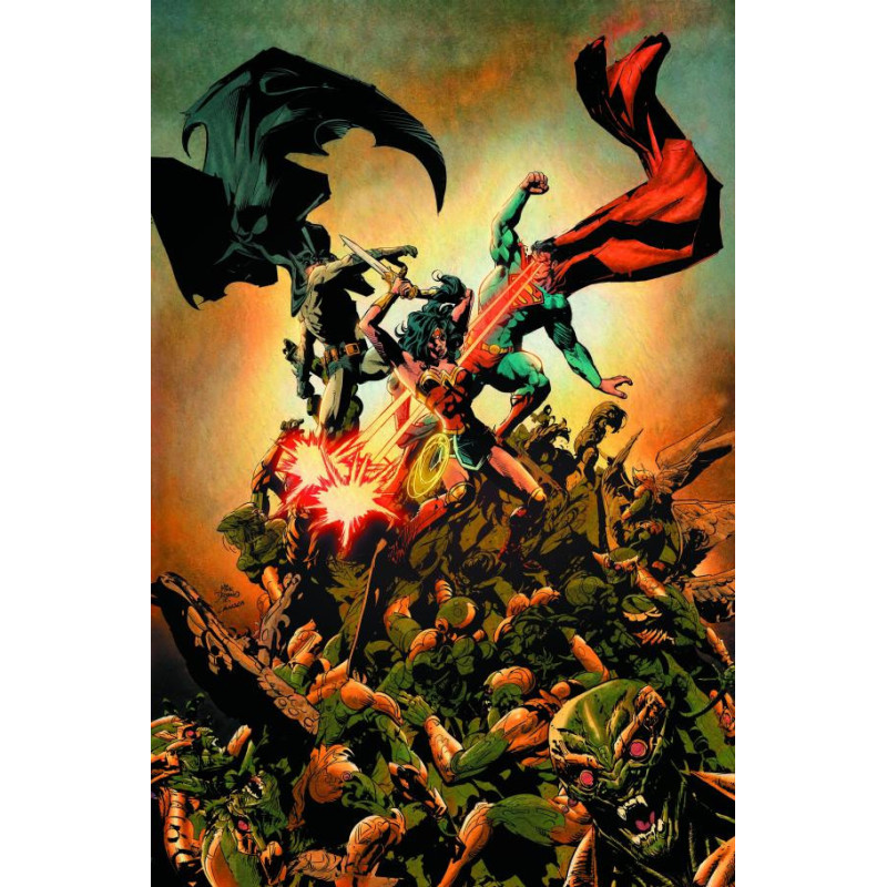 JUSTICE LEAGUE UNLIMITED  2 CVR C MIKE DEODATO JR CARD STOCK VAR