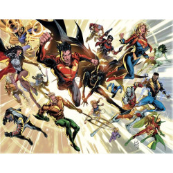 JUSTICE LEAGUE UNLIMITED  2 CVR F FICO OSSIO RAISED UV FOIL VAR