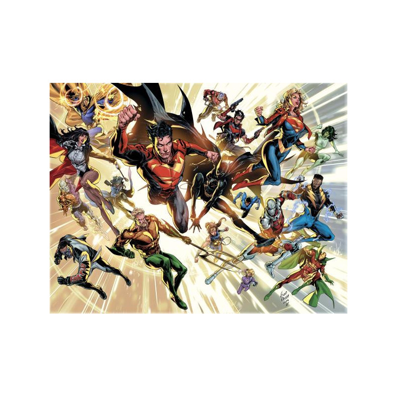 JUSTICE LEAGUE UNLIMITED  2 CVR F FICO OSSIO RAISED UV FOIL VAR