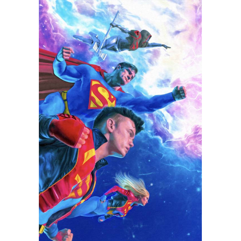 ACTION COMICS  1080 CVR B MARK SPEARS CARD STOCK VAR