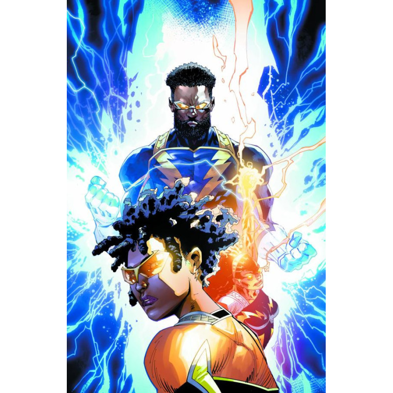 BLACK LIGHTNING  2 CVR B RYAN BENJAMIN CARD STOCK VAR