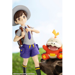 FLORIAN ET CHOCHODILE POKEMON STATUETTE PVC ARTFXJ 20 CM