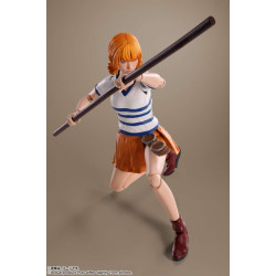 NAMI ONE PIECE LIVE ACTION FIGURINE S H FIGUARTS 15 CM