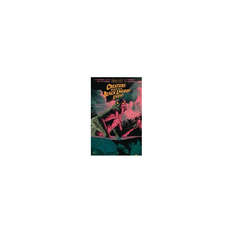 UNIVERSAL MONSTERS BLACK LAGOON HC CVR A ROBERTS   STEWART