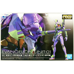 MAQUETTE EVANGELION RG EVA UNIT 01 MESURE 15 CM
