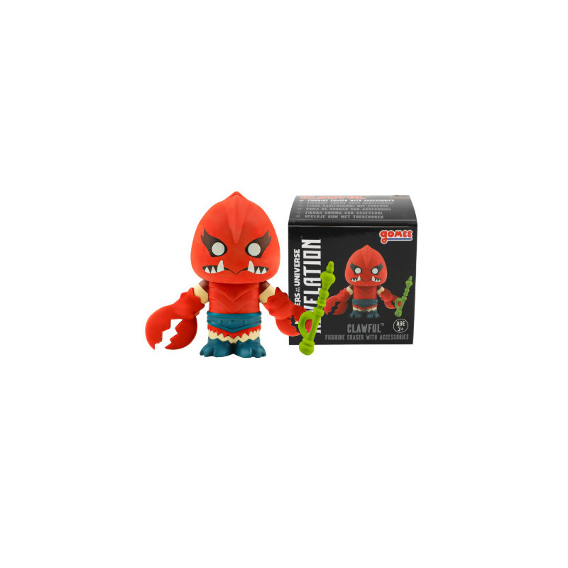 MOTU FIGURINE ERASER WITH ACCESSORIES CLAWFUL