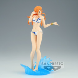 NAMI ONE PIECE GLITTER ET GLAMOURS SPLASH STYLE FIGURINE 23 CM