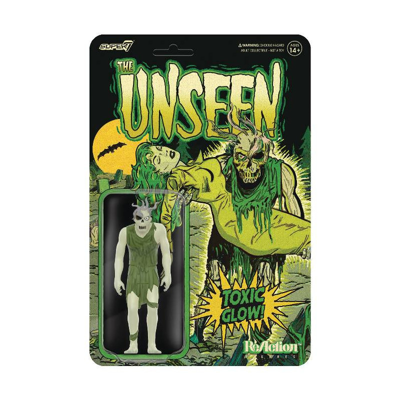 SPINECHILLING GHOUL PRECODE HORROR REACTION WV4 PX GLOW ACTION FIGURE 