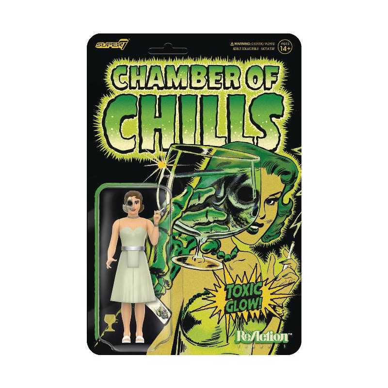 DEAD DARLING PRECODE HORROR REACTION WV4 PX GLOW ACTION FIGURE 10 CM