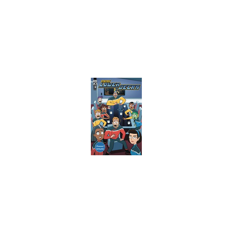 STAR TREK LOWER DECKS  3 CVR A LAWRENCE
