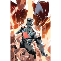 JUSTICE LEAGUE UNLIMITED  3 CVR B SIMONE DI MEO CARD STOCK VAR