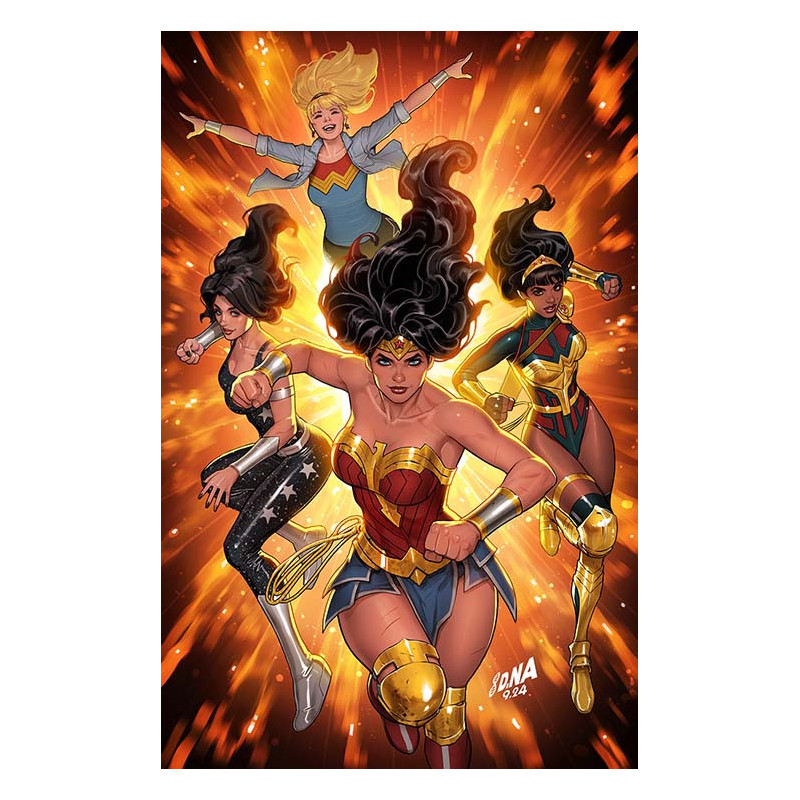 WONDER WOMAN  17 CVR B DAVID NAKAYAMA CARD STOCK VAR