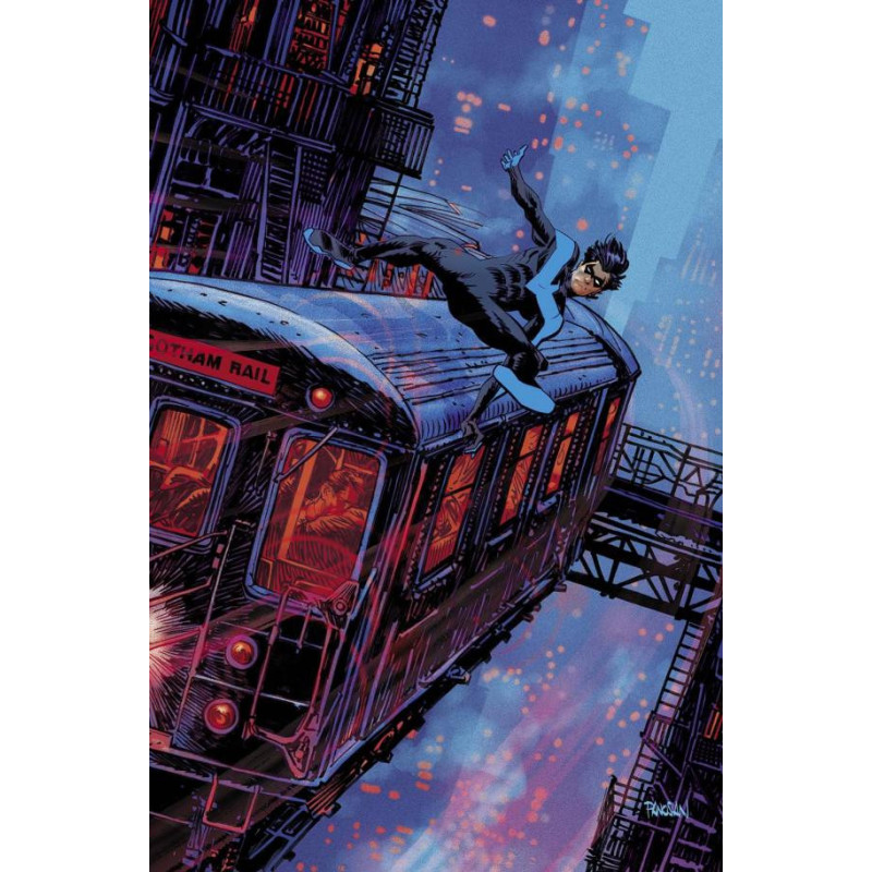 NIGHTWING  122 CVR B DAN PANOSIAN CARD STOCK VAR