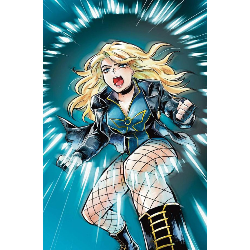 BLACK CANARY BEST OF THE BEST  3  OF 6  CVR B SAOWEE CARD STOCK VAR