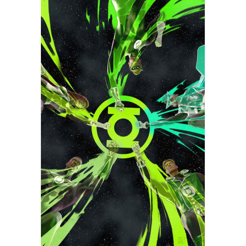GREEN LANTERN  19 CVR A ARIEL COLON