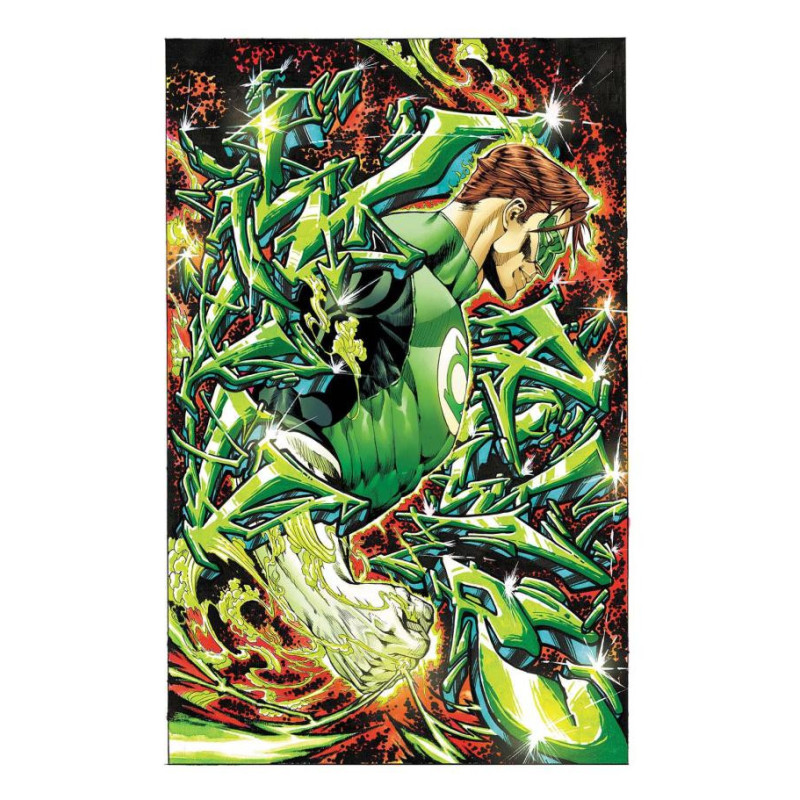 GREEN LANTERN  19 CVR C MARIO FOCCILLO CARD STOCK VAR