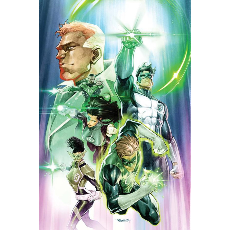 GREEN LANTERN FRACTURED SPECTRUM  1  ONE SHOT  CVR B STEPHEN SEGOVIA C