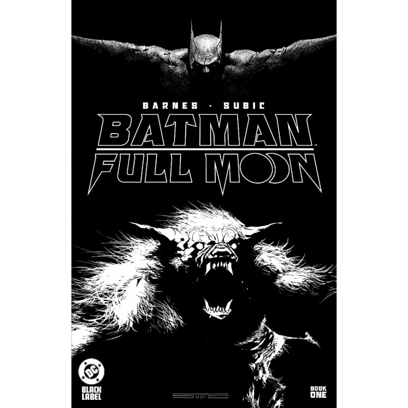 BATMAN FULL MOON  1 2ND PTG GITD VAR