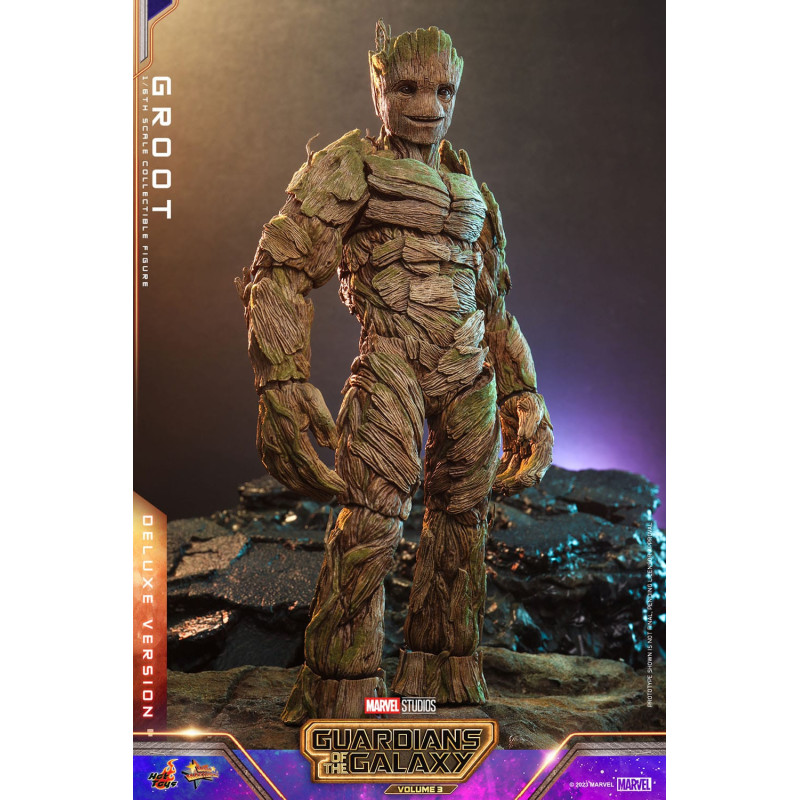 GROOT DELUXE VERSION LES GARDIENS DE LA GALAXIE VOL 3 FIGURINE MOVIE M
