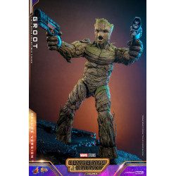 GROOT DELUXE VERSION LES GARDIENS DE LA GALAXIE VOL 3 FIGURINE MOVIE M