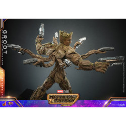 GROOT DELUXE VERSION LES GARDIENS DE LA GALAXIE VOL 3 FIGURINE MOVIE M