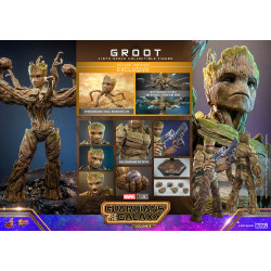 GROOT DELUXE VERSION LES GARDIENS DE LA GALAXIE VOL 3 FIGURINE MOVIE M