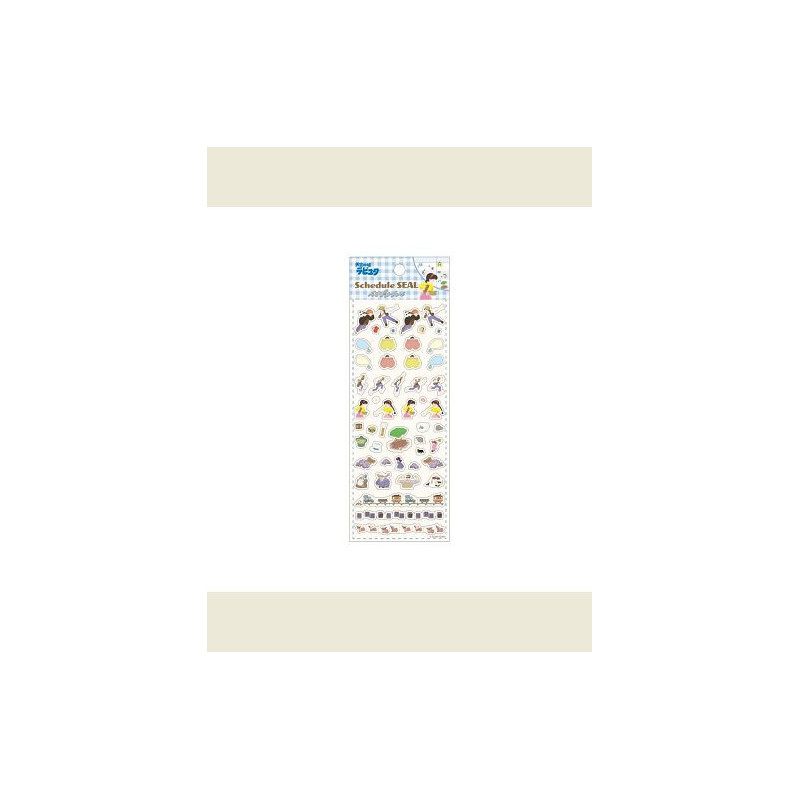 MINI STICKERS AGENDA COLLECTION 2 LE CHATEAU DANS LE CIEL