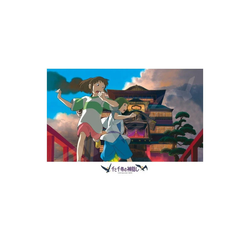 PUZZLE 500P CHIHIRO ET HAKU LE VOYAGE DE CHIHIRO