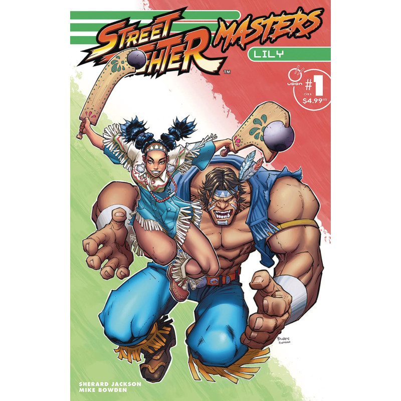 STREET FIGHTER MASTERS LILY  1 CVR B BOWDEN