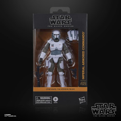 IMPERIAL ARMORED COMMANDO STAR WARS THE MANDALORIAN BLACK SERIES FIGUR