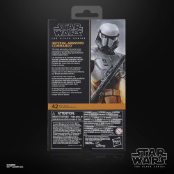 IMPERIAL ARMORED COMMANDO STAR WARS THE MANDALORIAN BLACK SERIES FIGUR