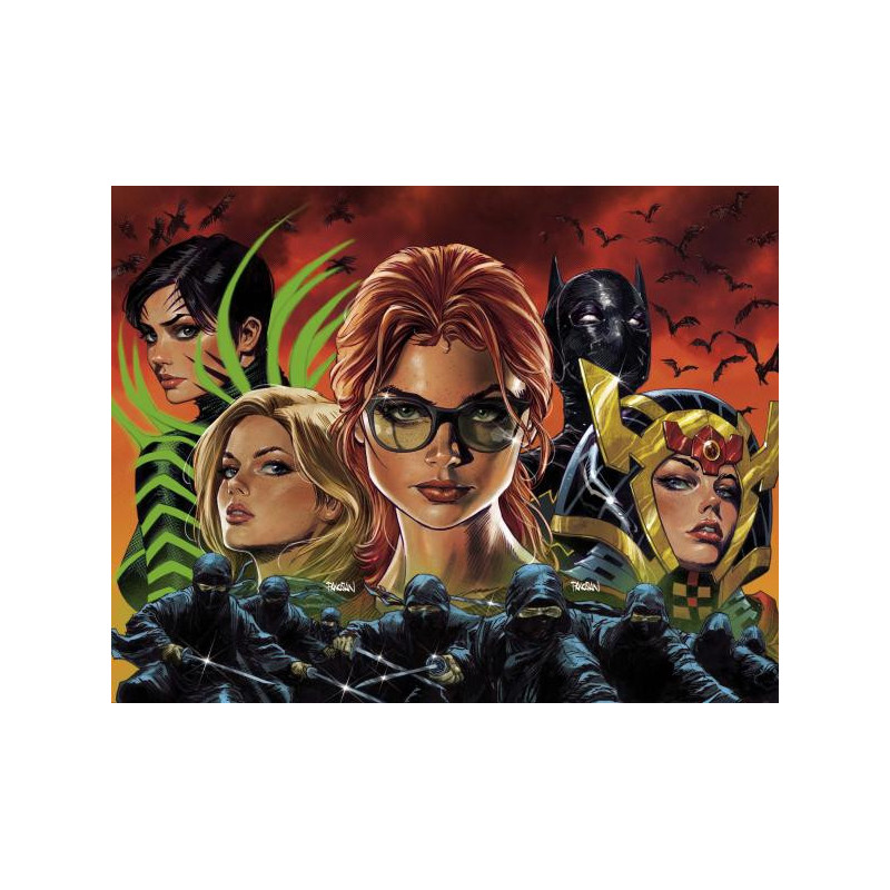 BIRDS OF PREY  18 CVR A DAN PANOSIAN CONNECTING