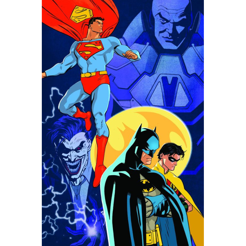 BATMAN SUPERMAN WORLDS FINEST  36 CVR B TOM REILLY CARD STOCK VAR