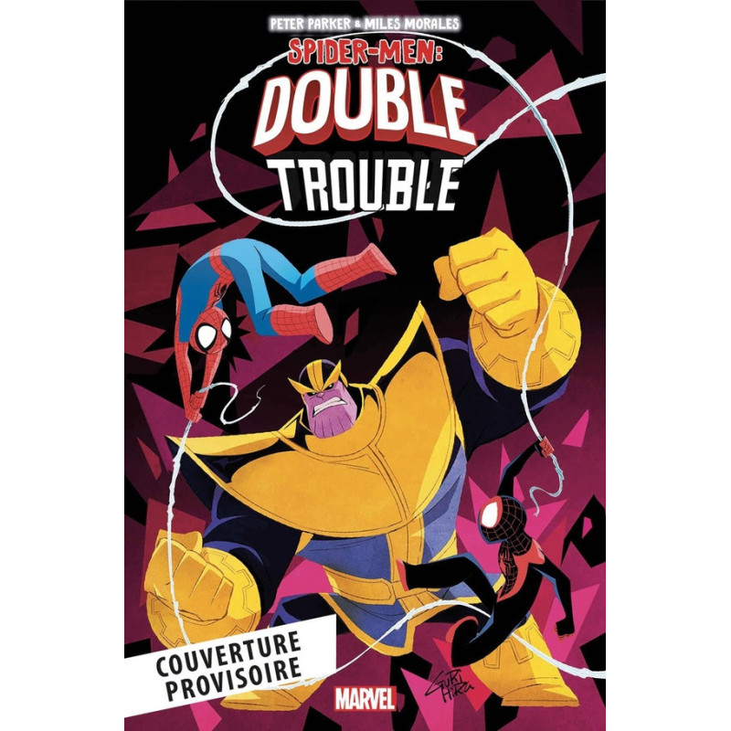 PRIX DECOUVERTE PETER PARKER   MILES MORALES  SPIDERMEN DOUBLE PEINE