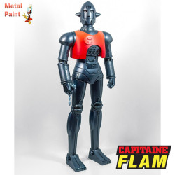 CRAG METALLIC PAINT  CAPITAINE FLAM FIGURINE 25 CM EXCLU