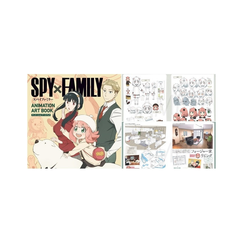SPY X FAMILY ANIMATION ARTBOOK VO JAPONAIS