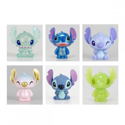 BOITE 6 FIGURINES ASSORTIMENT MINI STITCH WINDOW BOX 2 CM