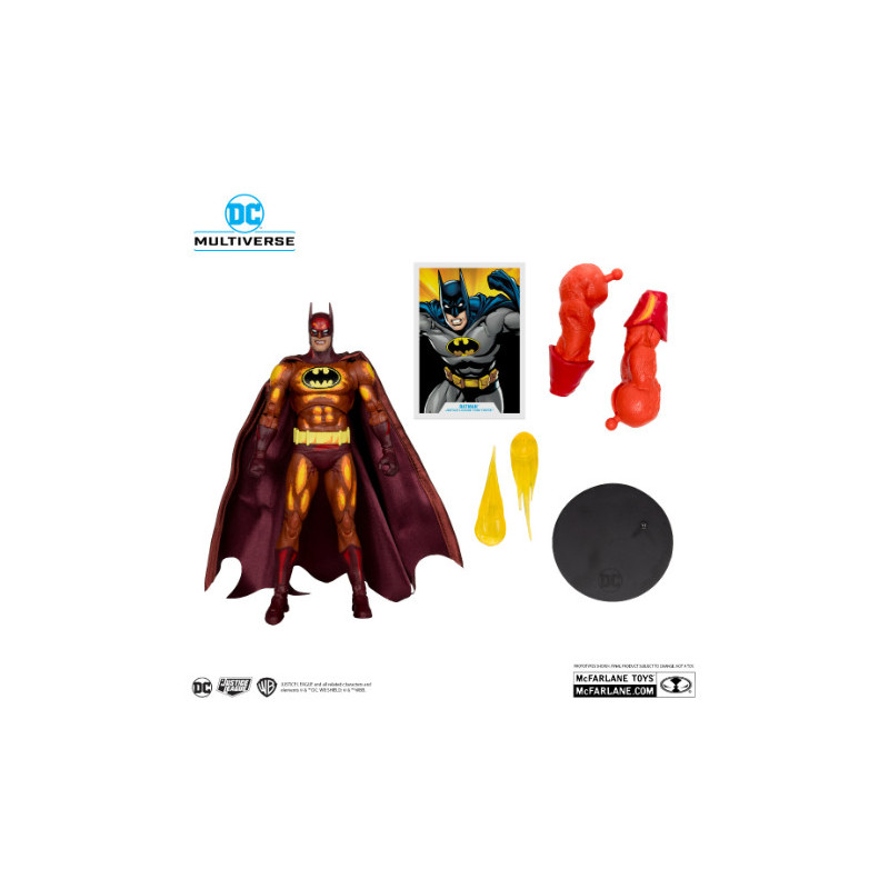 DC MULTIVERSE JUSTICE LEAGUE TASK FORCE BATMAN CHASE 18 CM