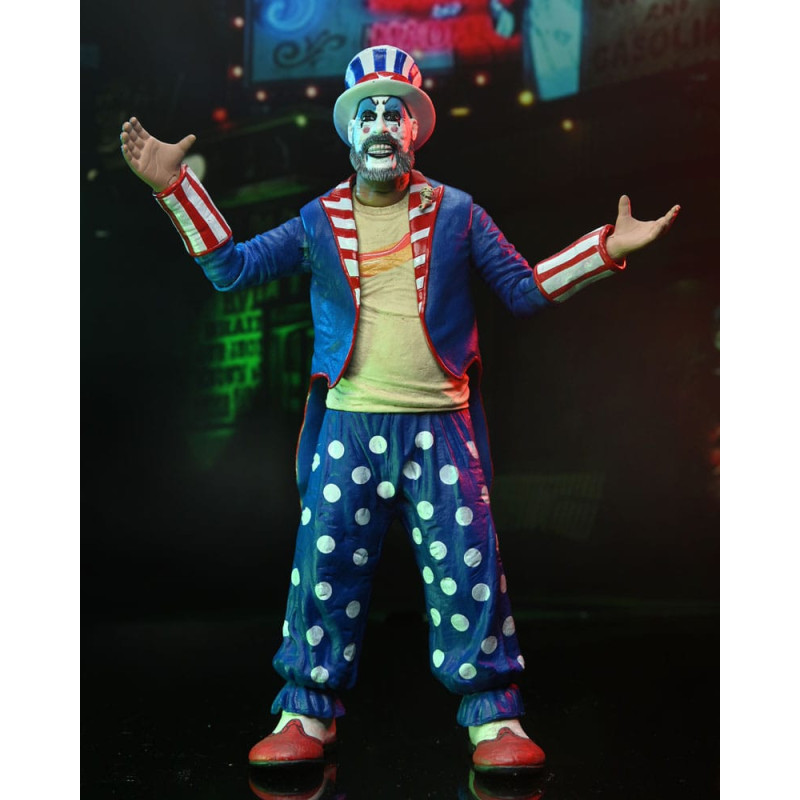 HOUSE OF 1000 CORPSES FIGURINE CAPTAIN SPAULDING TAILCOAT 20TH ANNIVER
