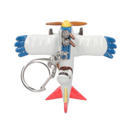 PORTECLES 3D AVION DES REVES LE VENT SE LEVE